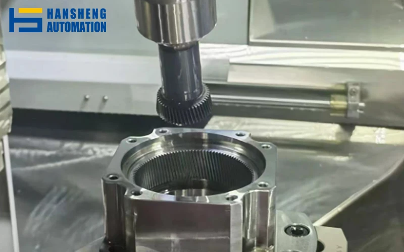 Machining planetary internal gears Machining planetary internal gears